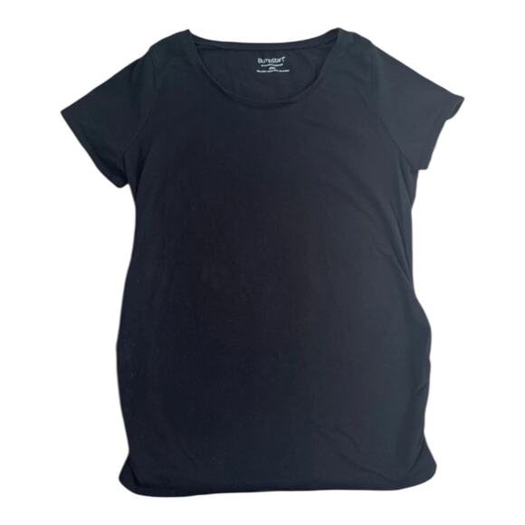 Maternity Black Shirt Lot Long Sleeve & Short Sleeve Mixed Brands Small Medium - Picture 6 of 11